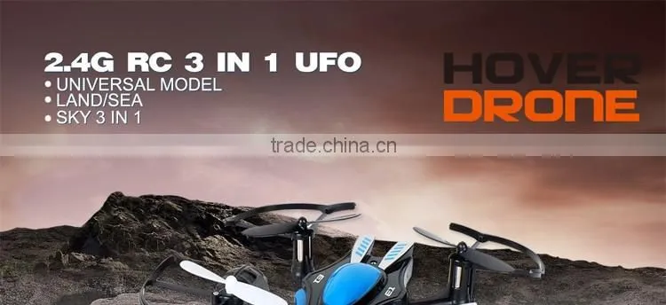 New Arriving! JXD 503 3 In 1 UAV 2.4GHz RC Hover Drone Ground Drive Aquatic Drive Sky Flight Waterproof Quadcopter