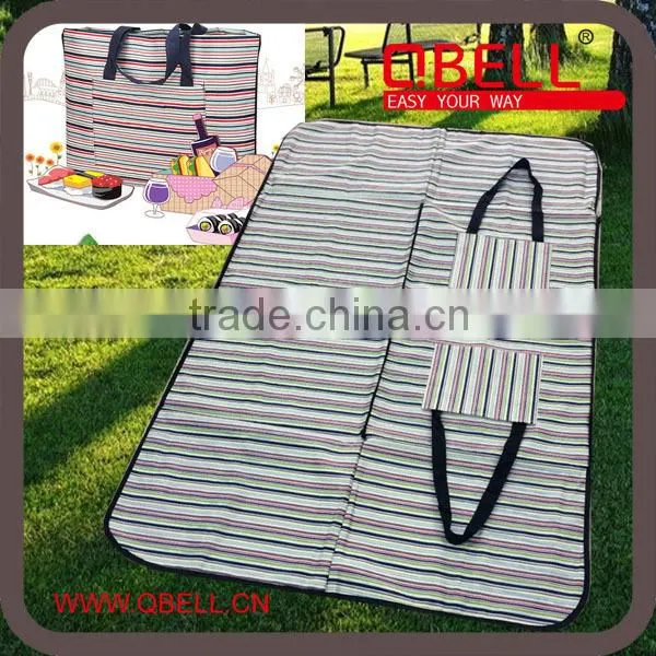 2 in 1Multi-function foldable outdoor waterproof picnic bag/ 2 in 1 Picnic bag/picnic rug/ picnic blanket