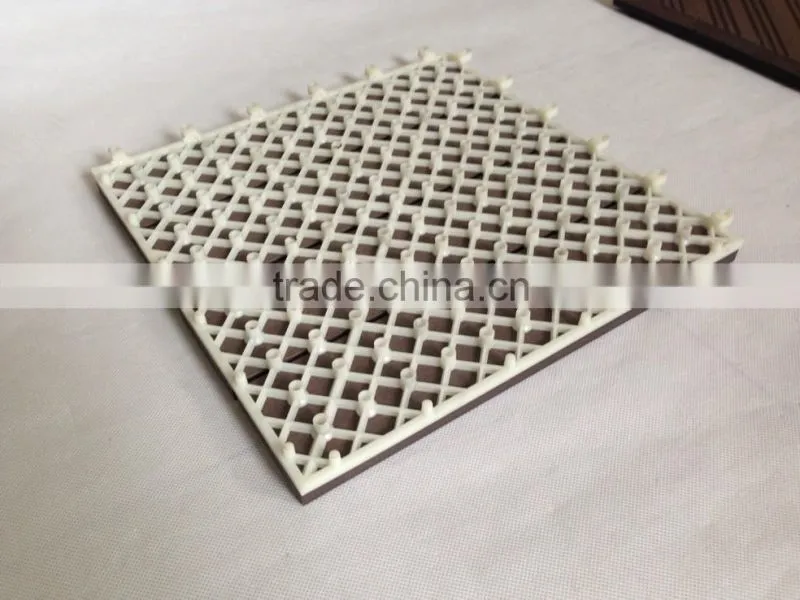 30x30 wpc wood plastic composite tiles