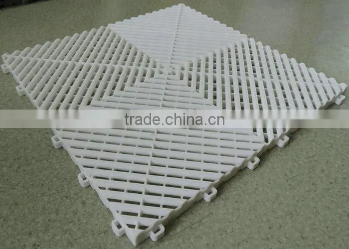 High quality PP interlocking garage flooring