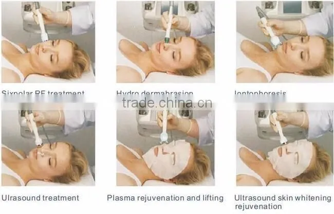 New arrival! microdermabrasion machine face lift at home with radio frequency facial machine
