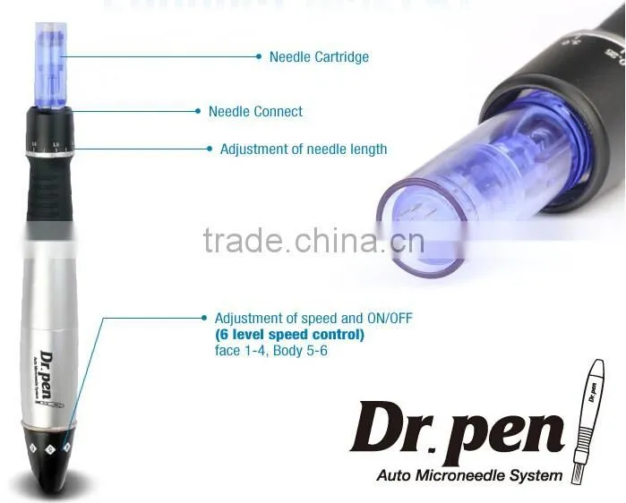 NL-EDP03 2016 foctory price derma pen /Electric Auto Derma Pen Micro needle Cartridges for skin rejuvenation