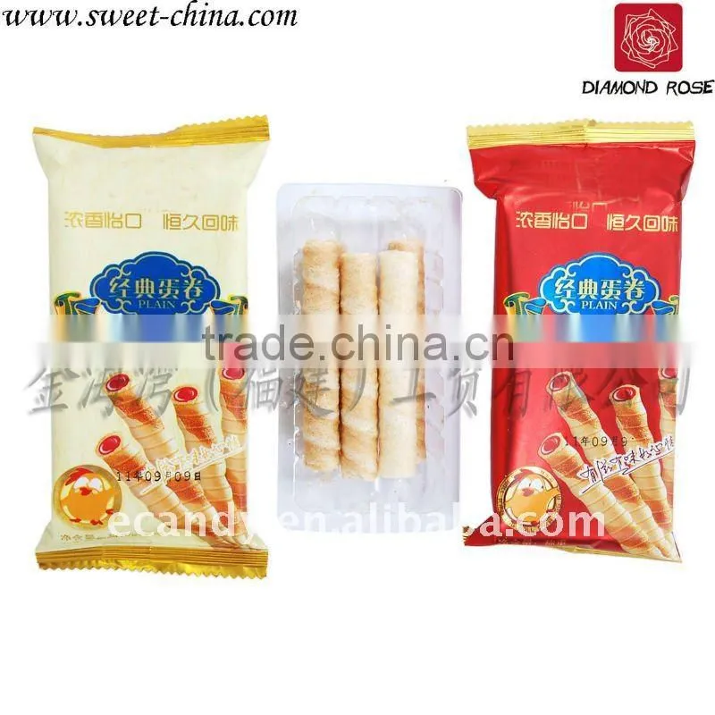 Square egg rolls