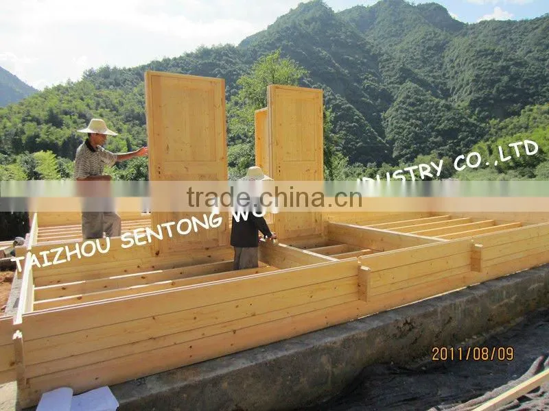 Two-storey Family Prefab Wooden Villa