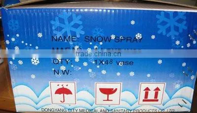 250ml fangyuan snow spray christmas spray party items