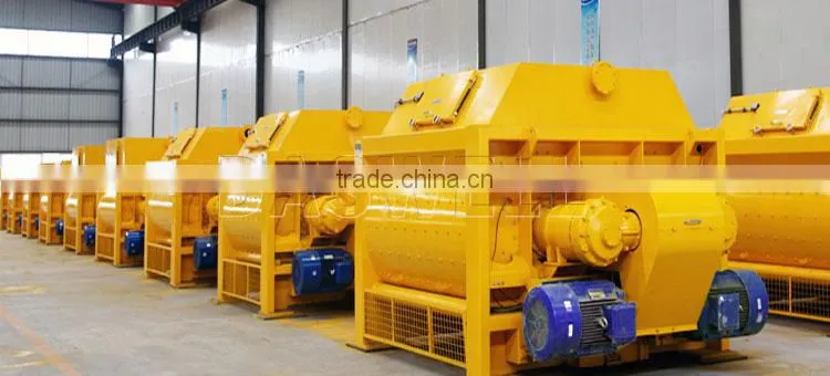 JS2000 Electric Twin Shaft Concrete Mixer for sale