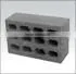Fully automatic cement bricks making machine in Zambia full-automatic cement hollow blocks production line in Zambia QT4-15D