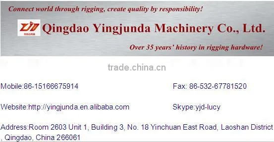 Sale high polished steel bow and d shape 4mm shackle