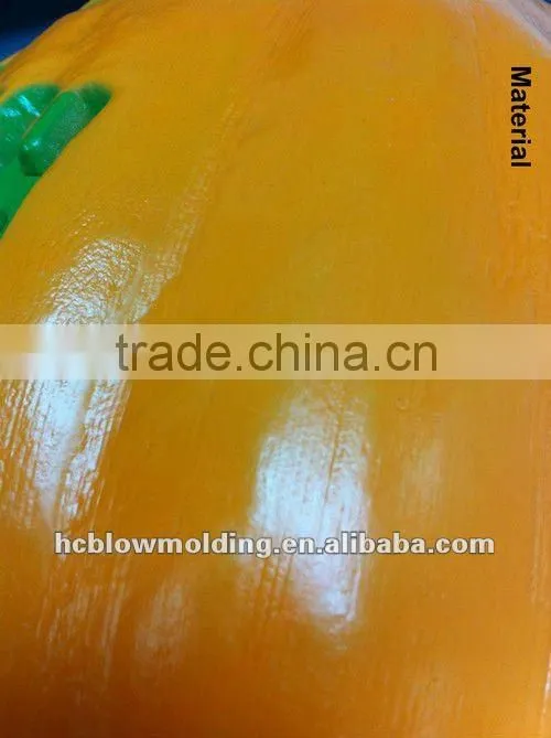 OEM Blow Molding Halloween Large Pumpkin Decoration Pumpkin Plastic Sculpture Huizhou Factory