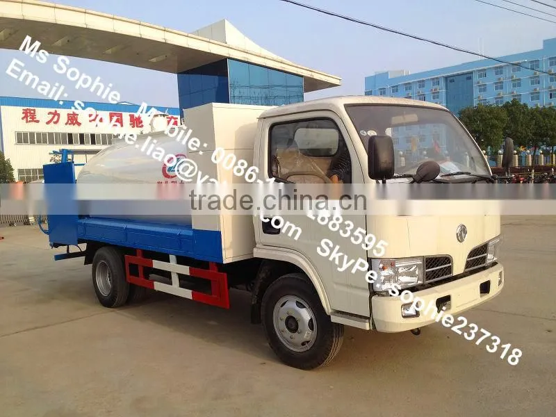 Dongfeng 4000L Asphalt Sprayer / Bitumen Sprayer Truck , bitumen emulsion sprayer