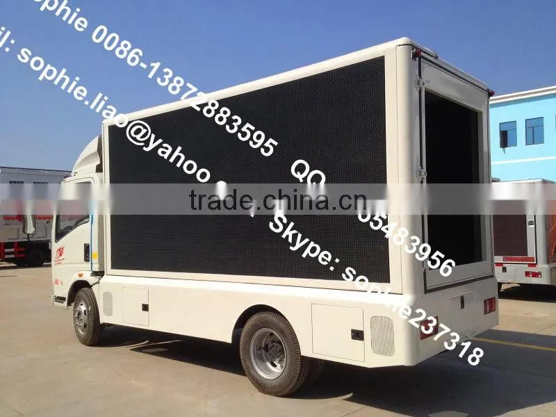 transparent led display truck,mobile display trucks,led mobile truck for sale