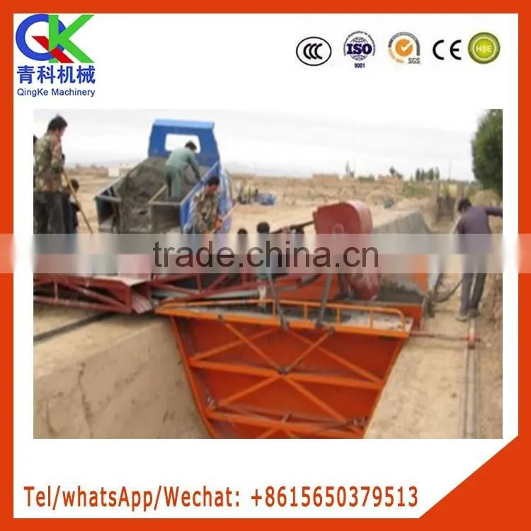 Trench integrated molding machine ditch lining machine