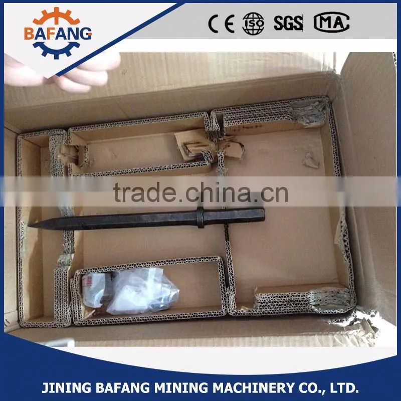 B47 air powered mini pavement breaker with components