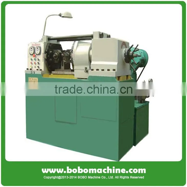Hydraulic thread rolling machine for different pitch