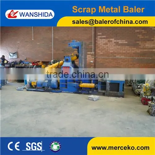 high efficiency copper scrap baling press