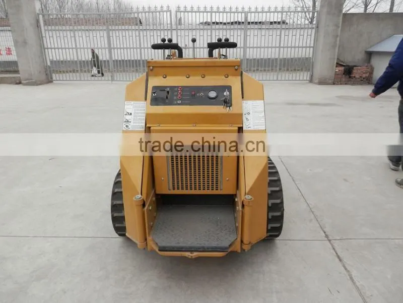 hot sale W720/W720T KOHLER engine mini Track skid loader with CE