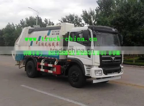 compress garbage truck