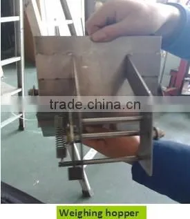 semi automatic pouch salt filling machine