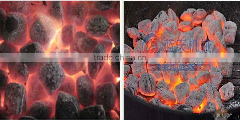 Charcoal Carbon powder briquette machine/coal ball press machine with different shapes