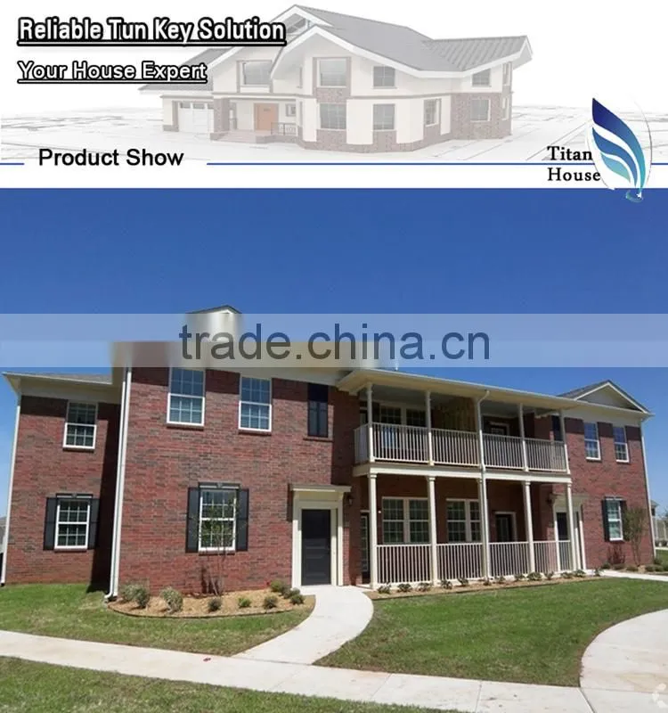 Key Finished Light Gauge Steel Prefab Construction Metal Building