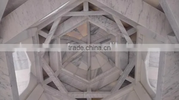 Cheap Outdoor Solid Roof Marble Gazebo