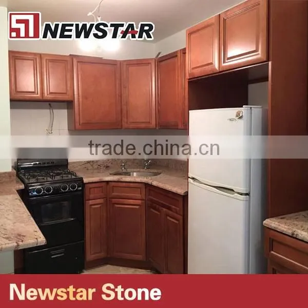 Newstar U shape beige butterfly granite countertop
