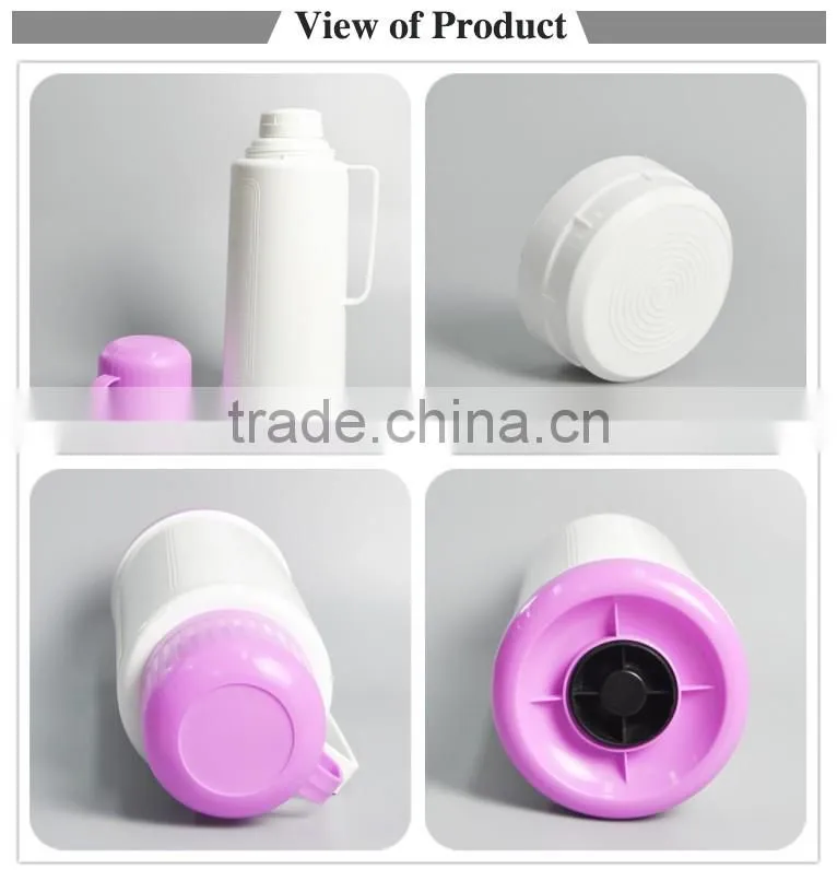 New fashion 1.8L glass thermos vacuum flask with competitive price for sale