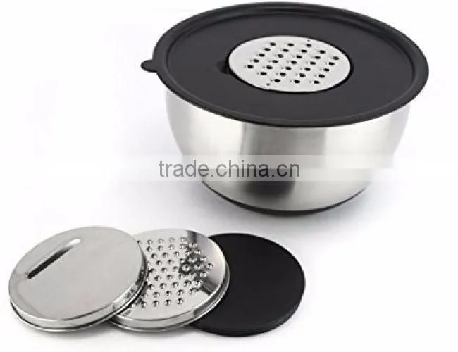 Kitchen Stainless Steel Colander For Rinse Vegetables And Fruits