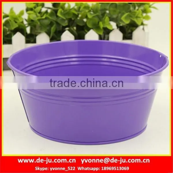 Pink Large Top Flower Pot Tray