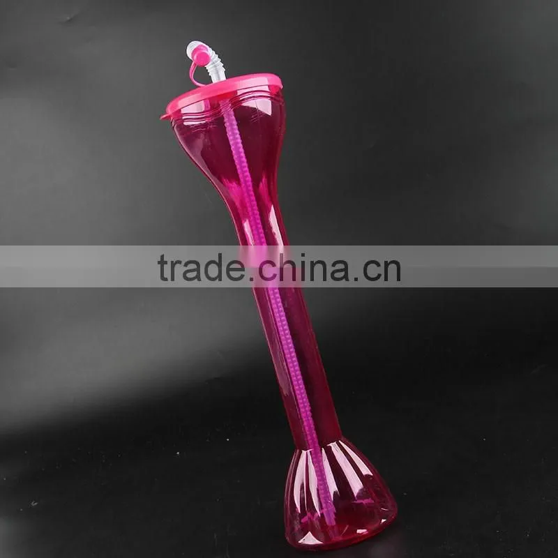 Manufacturer Wholesale Plastic Kids Party Water Bottles with Straw