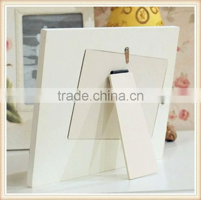 Creative Wooden Photo Frame For Home Decor With Flower