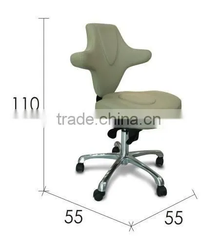 Potable movable Ottoman stool hydraulic chair with wheels used salon furniture TKN-39052