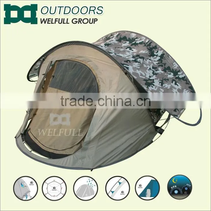 Hot selling pop up tents camping army