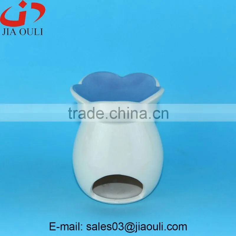 New design modern family life fragrance ceramic oil burner, oil diffuser