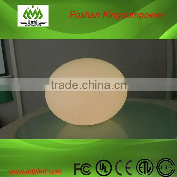 outdoor use waterproof floating led rotomolding pebble