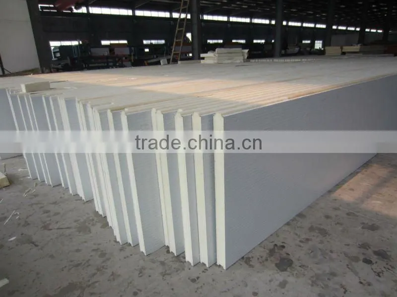 Heat Insulation PU cold room sandwich panel