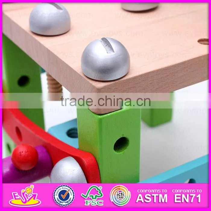 Dismounting Screw Tool Chair Baby Wooden Tool Toy,Children Wooden Chair Toy Workbench Tools & Accessories W03C016