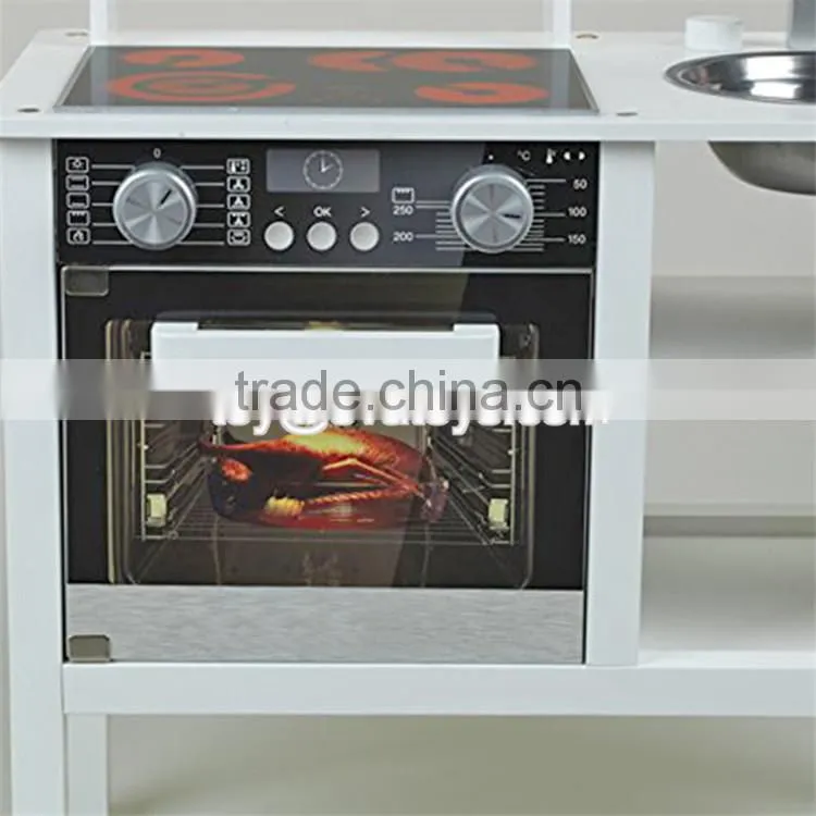 New design children educational toys wooden kids kitchen play set W10C287