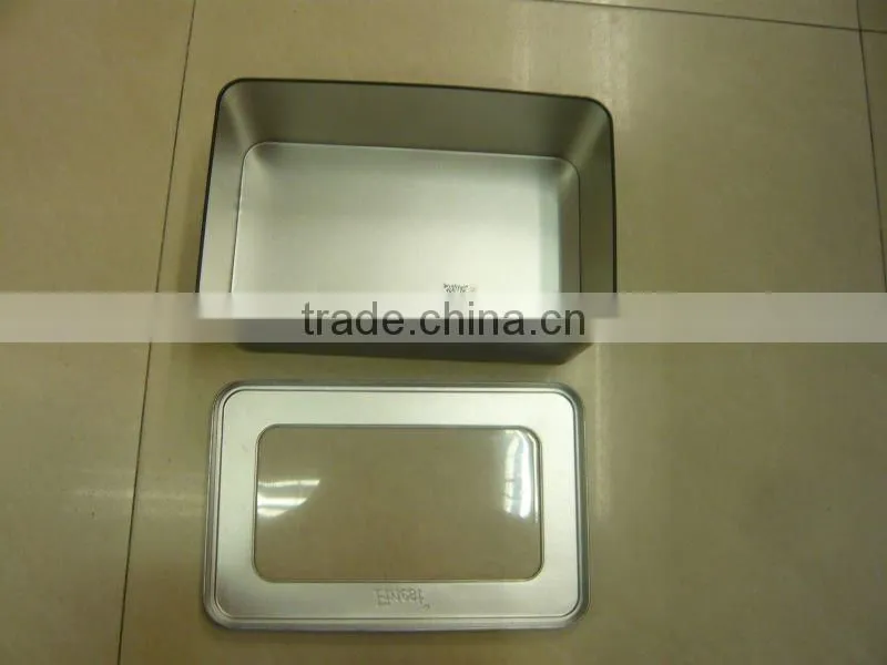 Window Tin Box for T-Shirt Packing