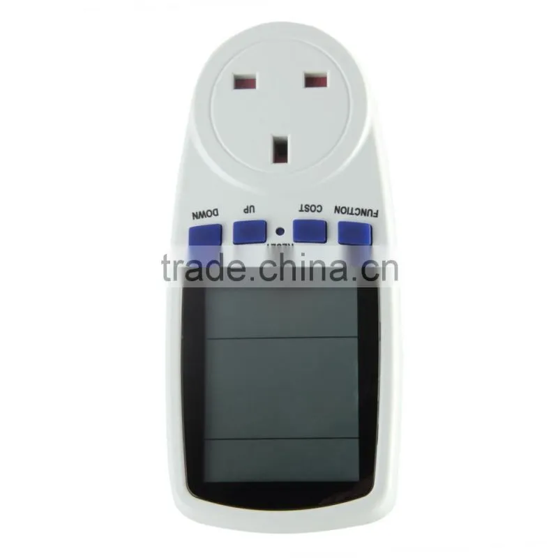 UK Plug Energy meter Watt Volt Voltage Electricity Monitor Analyzer Power