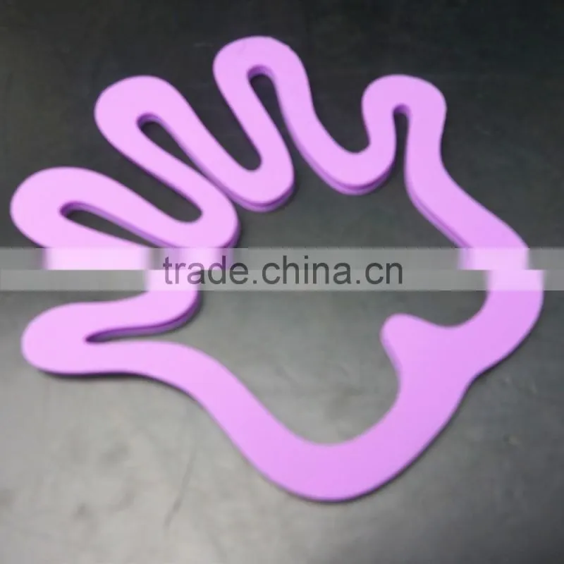 16151 hand shape silicone high temperature heat insulation mat