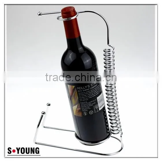 43013 Wine Bottle Holder Metal Red Wine Bottle Rack