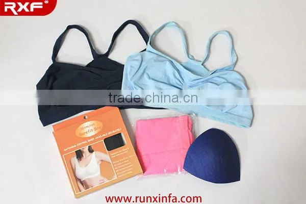 Genie bra hot sexy sex womens sport bra with removable pads