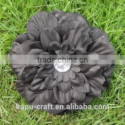 Cute handmade artificial peony flower hair clip