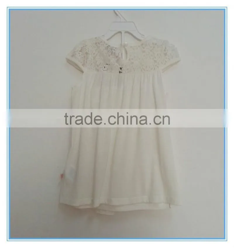Children girls chiffon printed lace sleeve t shirt, beautiful girl t shirt, fancy gril short sleeve t shirt
