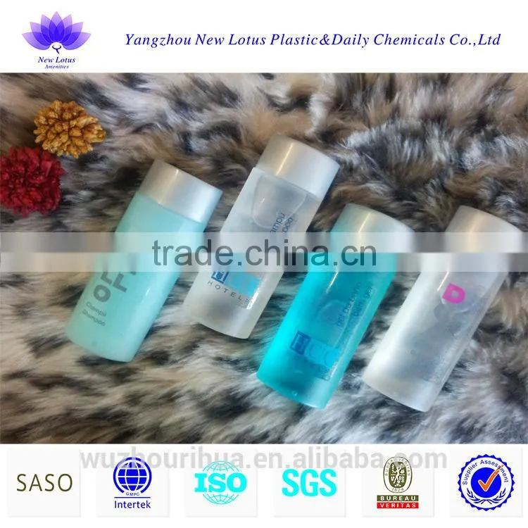 Hot sale disposable hotel bottle small plastic hotel bottle