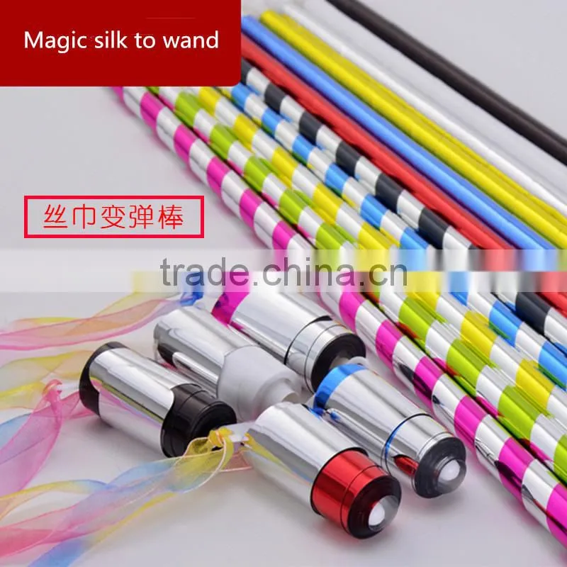 Mini Lightning Cane appearing stick magic silk to wand magic tricks
