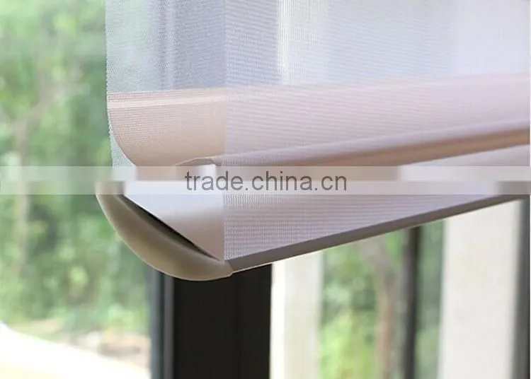 100% polyester shangerila roller blinds shade curtain fabric in rolls