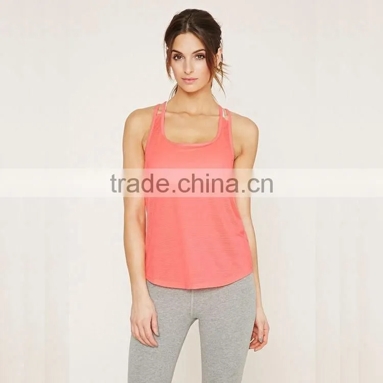 Summer 2017 Women Sexy Vest Round Neck Sleeveless Blouse Casual Tank Tops Shirt