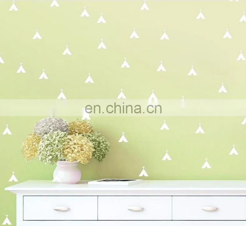 Little Tent Ins Style Vinyl Mini Wall Sticker Children Room Home Decoration Mural Roon Decal